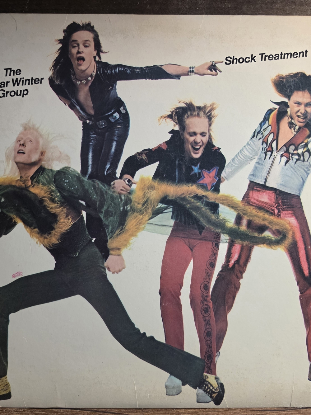 The Edgar Winter Group Shock Treatment 1974 Vinyl Record ,Rock